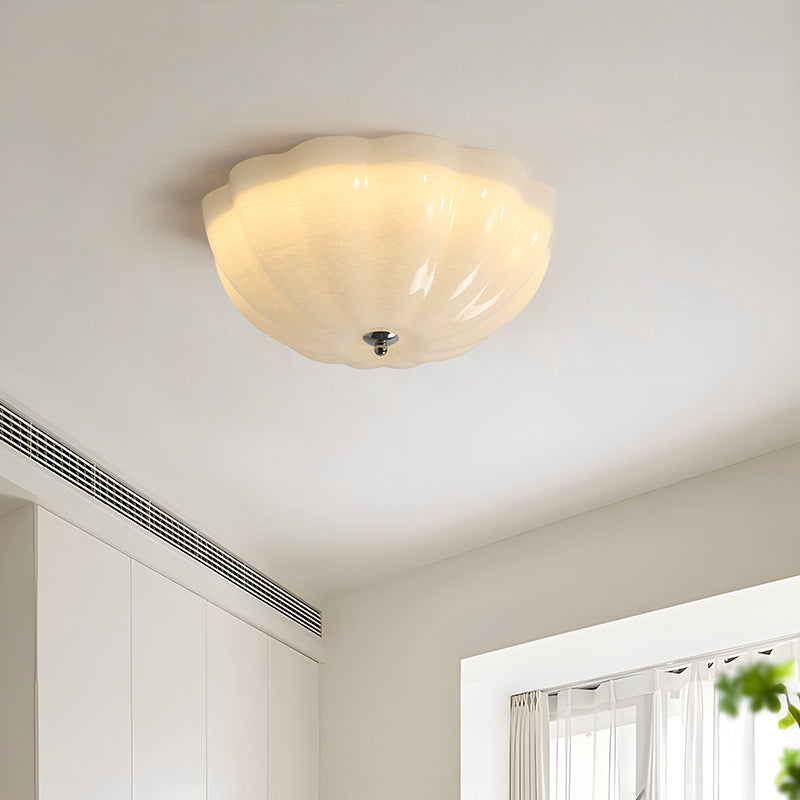 Bosobed Modern Cute Design LED Flush Mount Ceiling Light White Bedroom