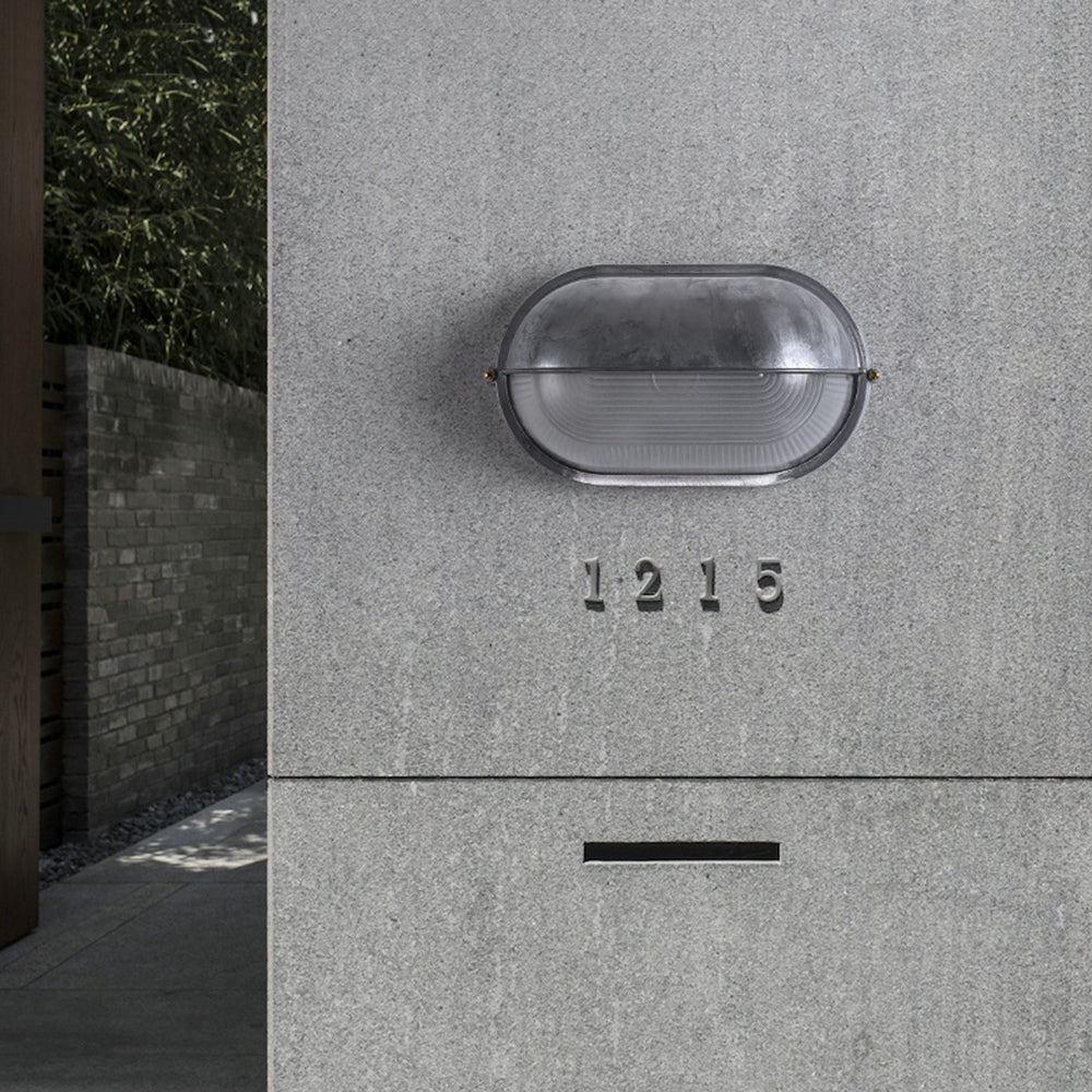 Lovutil Modern Round/Ellipse Outdoor Waterproof Wall Lamp. 2 Colors