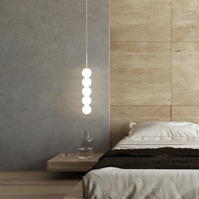 Covigiso Pendant Light White Bubble Nordic