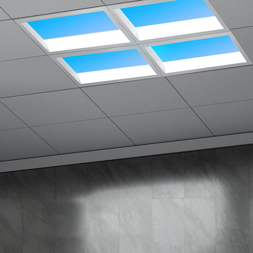 Rakugas Modern Remote Control Flush Mount Ceiling Light, Black
