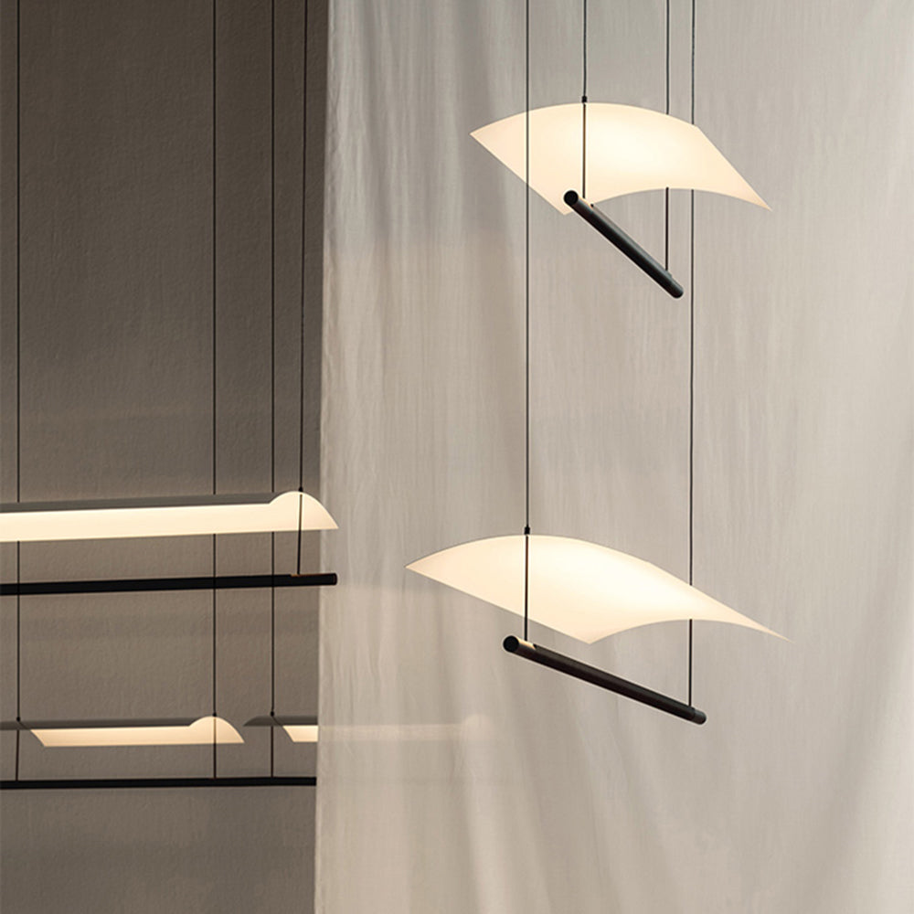 Kotomek Minimalist Linear Metal Pendant Light