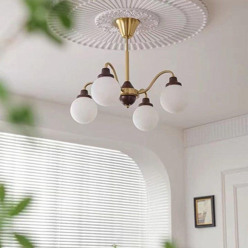 Hitalir French LED Chandelier Chrome Gold Living Room/Bedroom