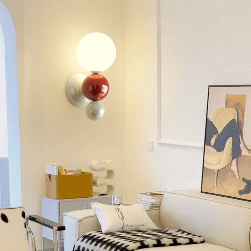 Bulakum Modern LED Indoor Wall Lamp Metal Bedroom Living Room