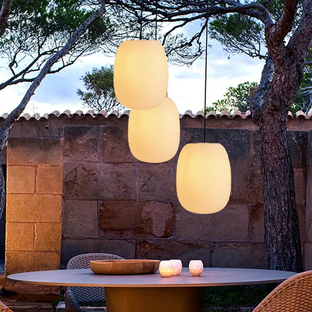 Gikagun Retro Lantern Pendant Light Outdoor Waterproof