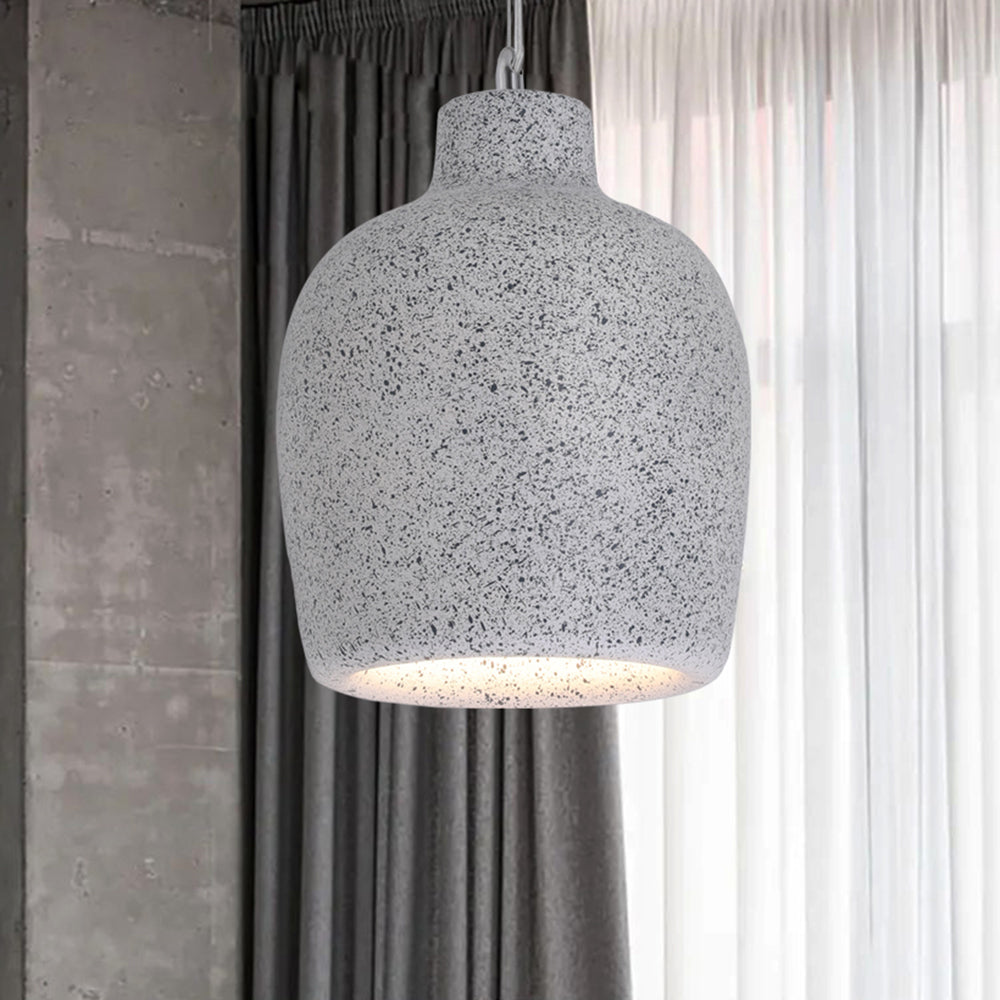 Rovosid Wabi Sabi Jar Shaped Resin Pendant Light, 4 Color