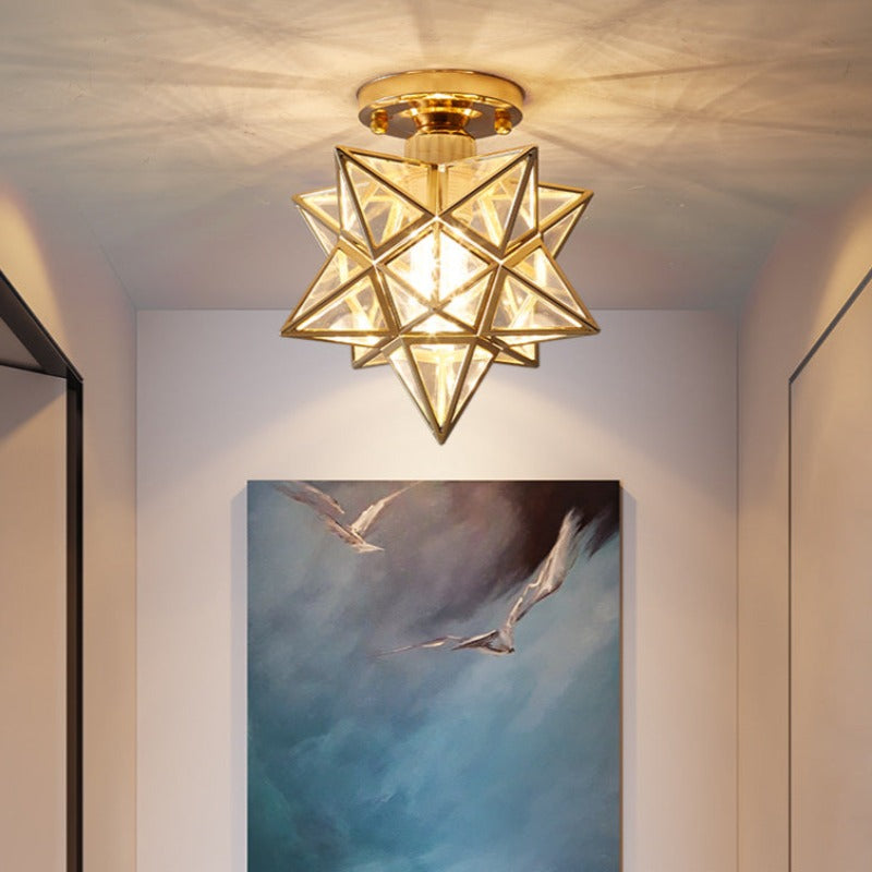 Zadilire Classic Flush Mount Ceiling Light Bedroom