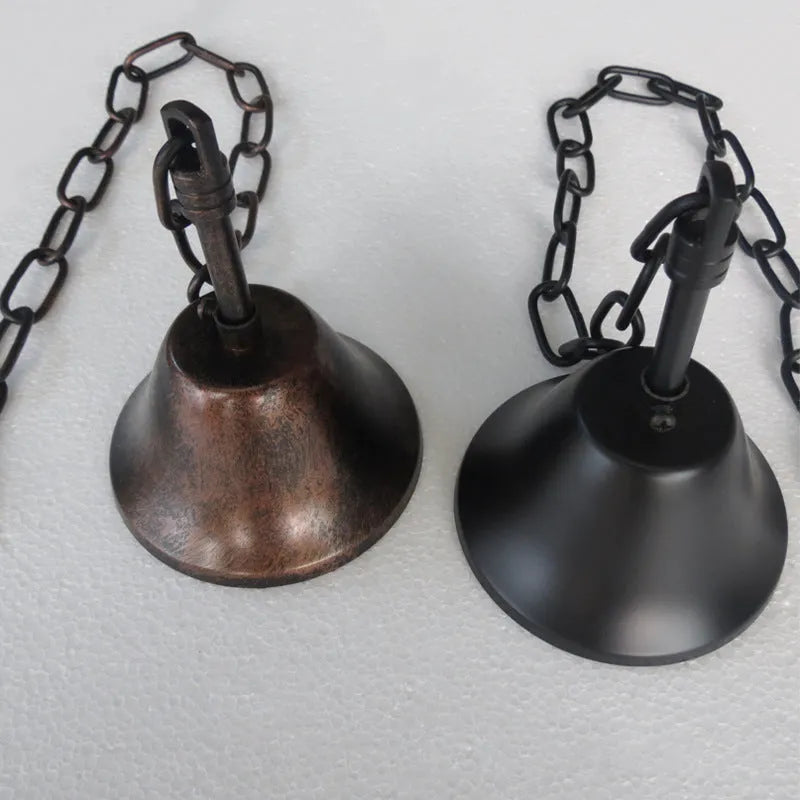 Femakodi Pendant Light Glass Black Industrial LED Living Room
