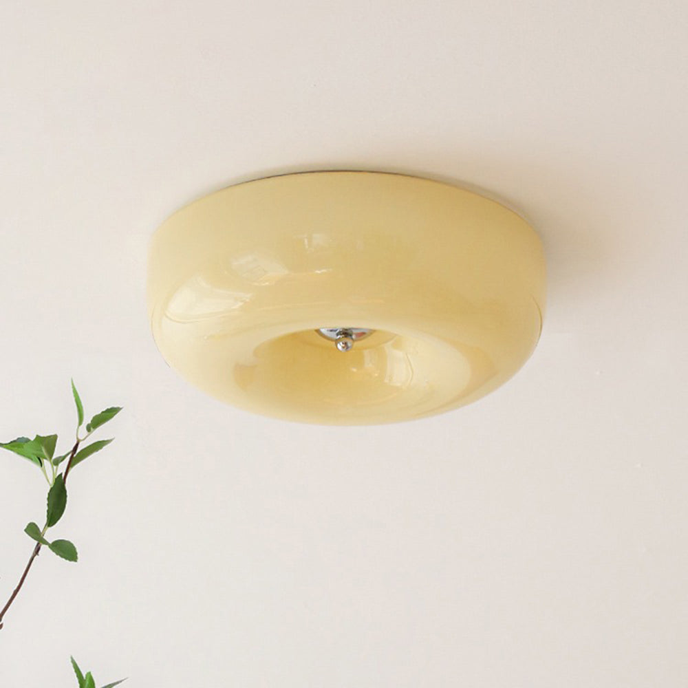 Varosin Ceiling Light Cream Glass