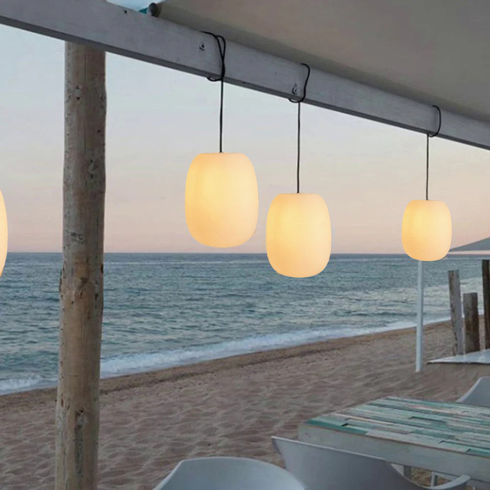 Gikagun Retro Lantern Pendant Light Outdoor Waterproof