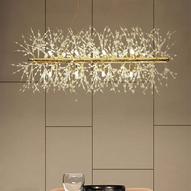 Lirex Vintage Pendant Light Dandelion firework-Neutral Decor