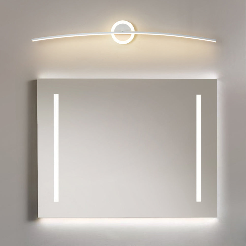 Zutatok Modern Linear Metal Wall Lamp, White