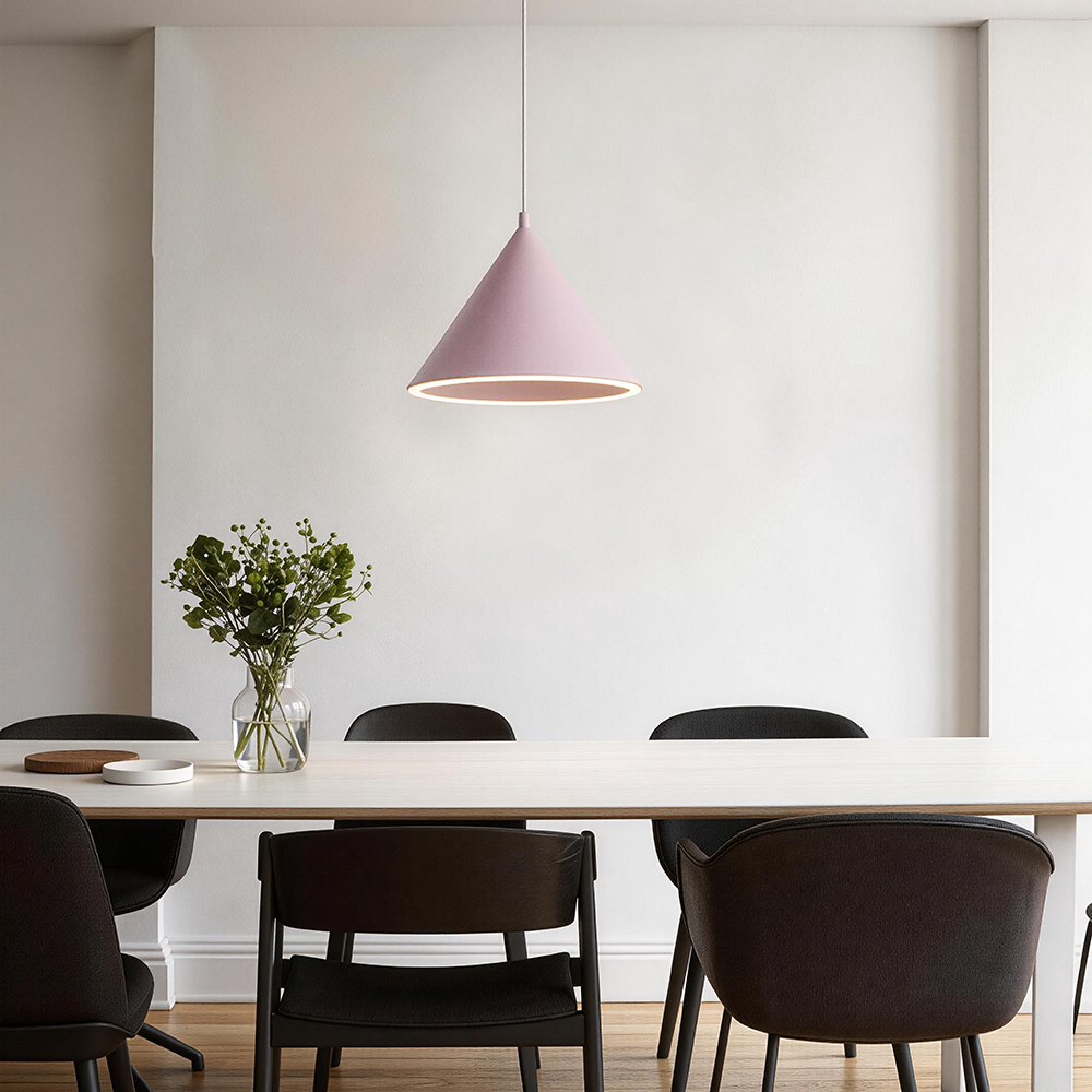 Nasapus Funnel-Shape Colourful LED Pendant Light