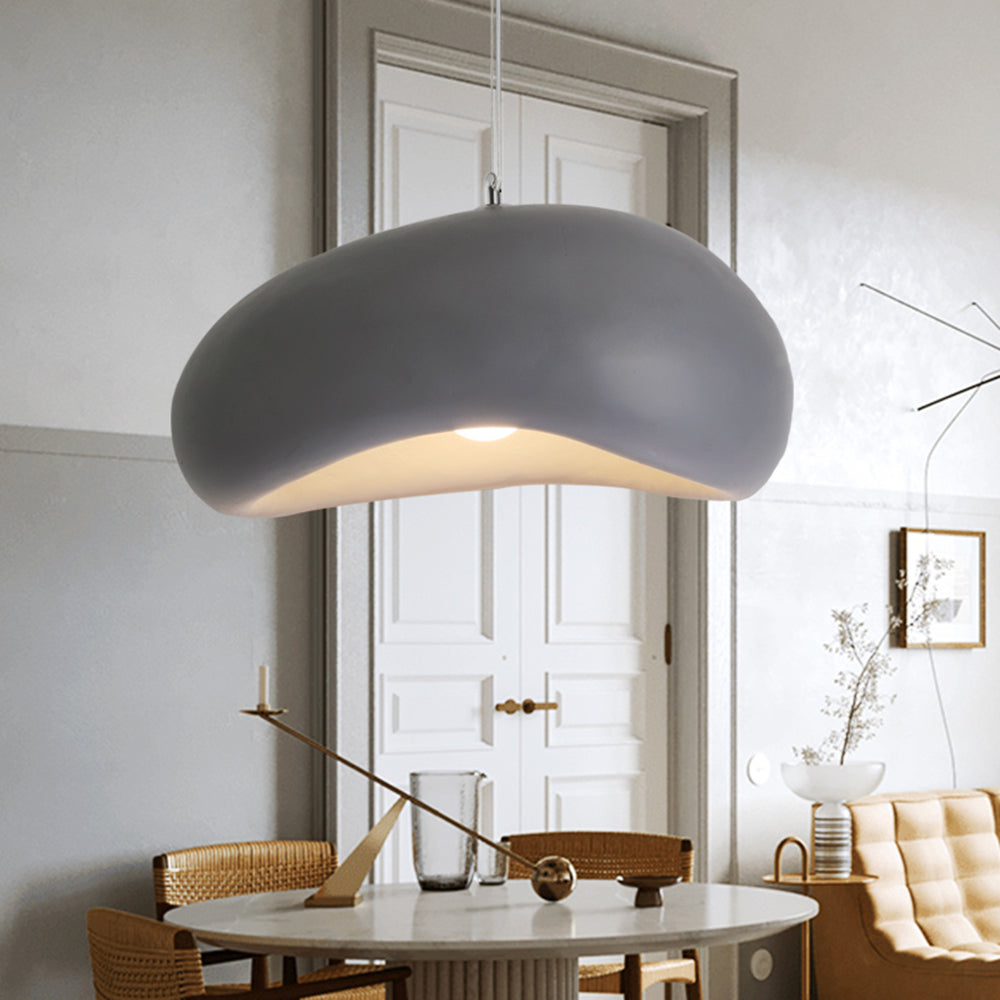 Culabet Wabi Sabi Bread Shape Resin Pendant Light, 4 Color