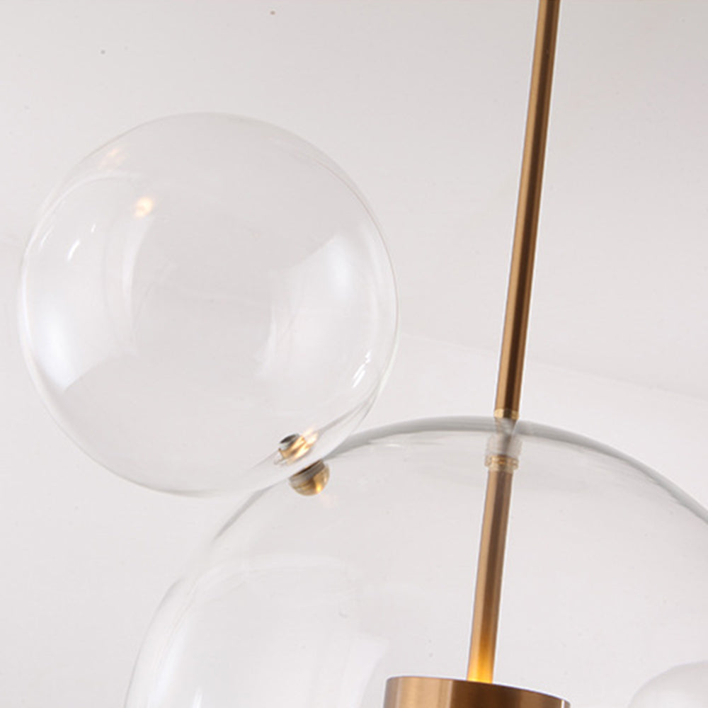 Tigitus Modern Bubble Cluster Pendant Light Gold