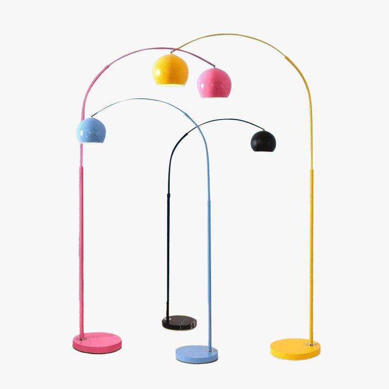 Bosadil Macaron Modern Fishing Arc Floor Lamp