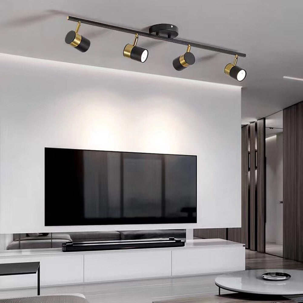 Kiloram Semi-Flush Mount Ceiling Light Color Temperature Switchable, 4/5 Head