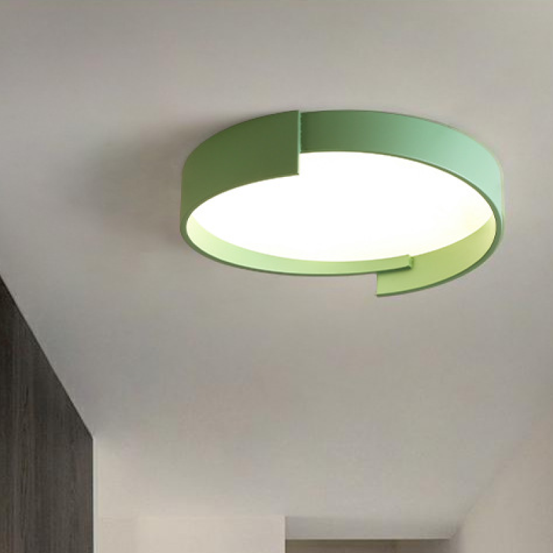 Cibetin Modern Round Flush Mount Ceiling Light LED Double Layer