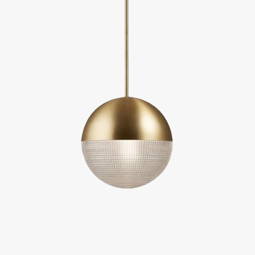 Faberun Vintage Pendant Light, Black & Gold