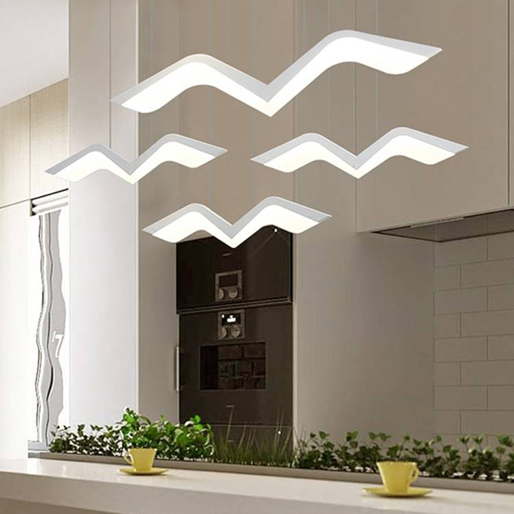 Havetus Seagull Modern Pendant Light, 3 Style