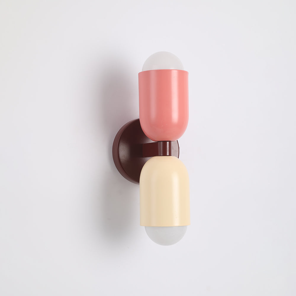 Surix Double-Headed Colorful Wall Lamp-Neutral Decor