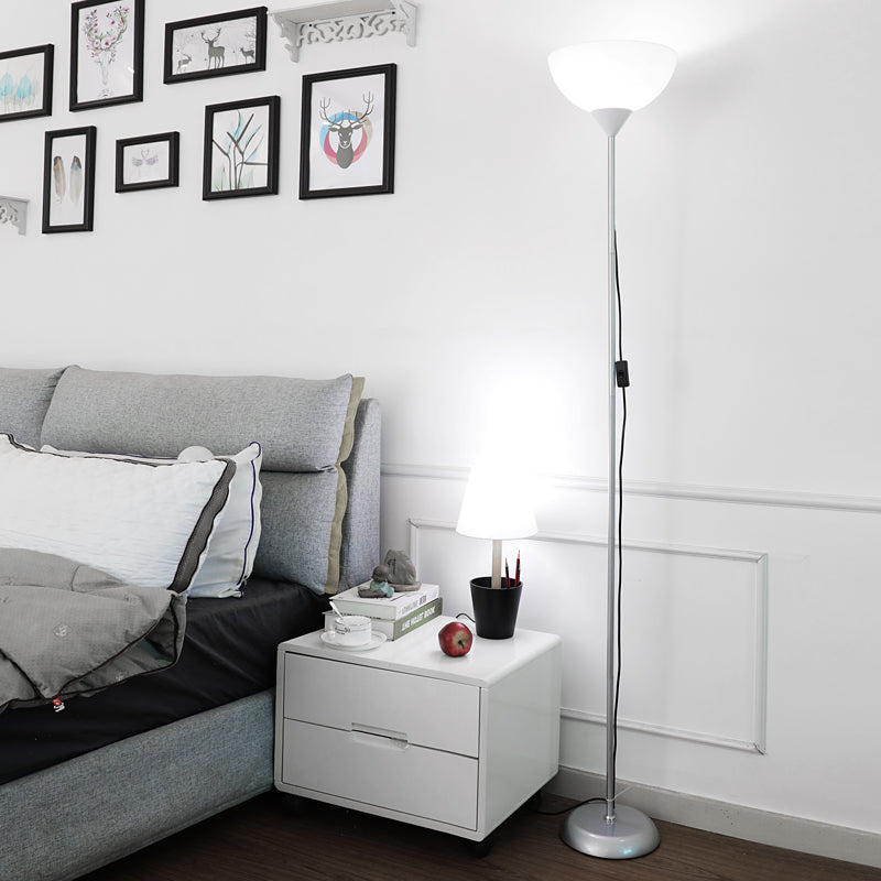 Zatenim Modern Cup Floor Lamp, Multi Colors, Metal/