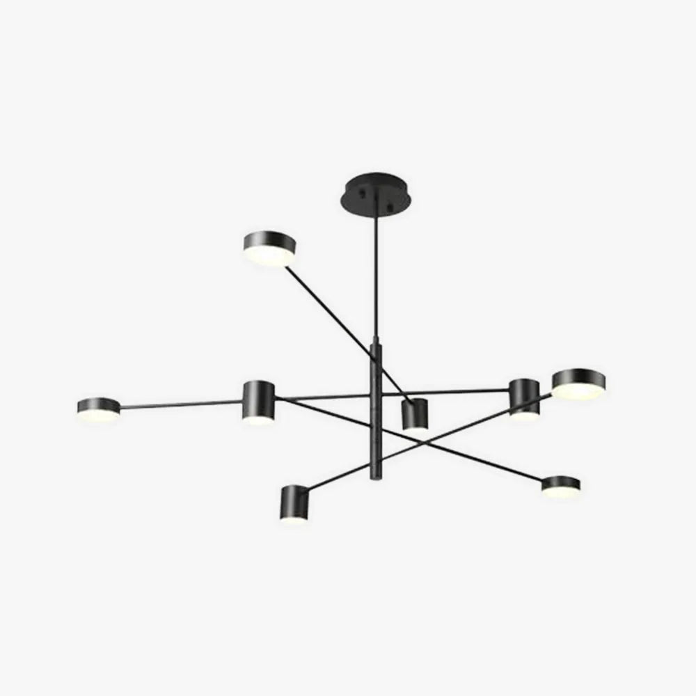 Keradod Pendant Light Branch Industrial Black/Gold, Bedroom