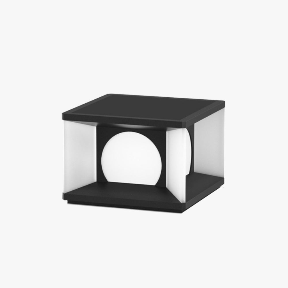Nupekot Modern Square Metal Outdoor Light Post