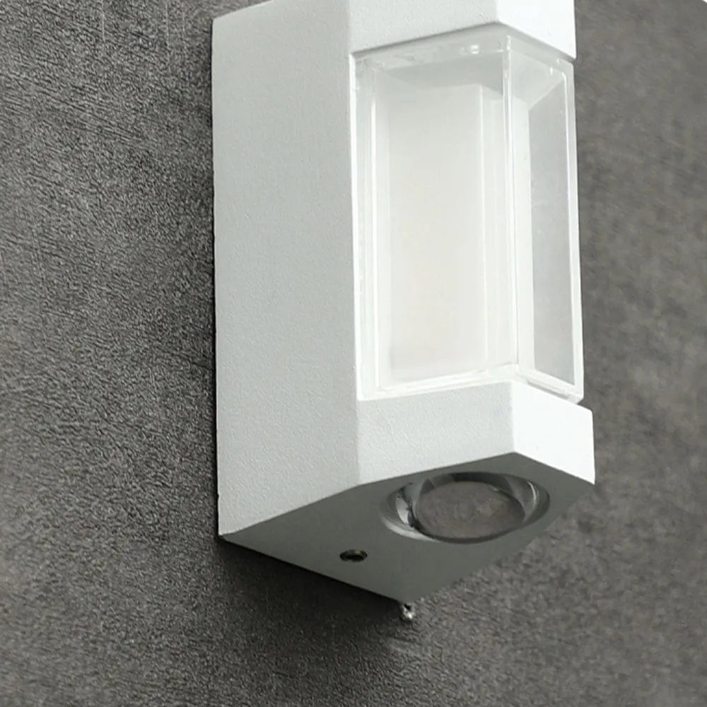 Alvoren Wall Lamp Nordic Up Down Outdoor White/Black-Neutral Decor