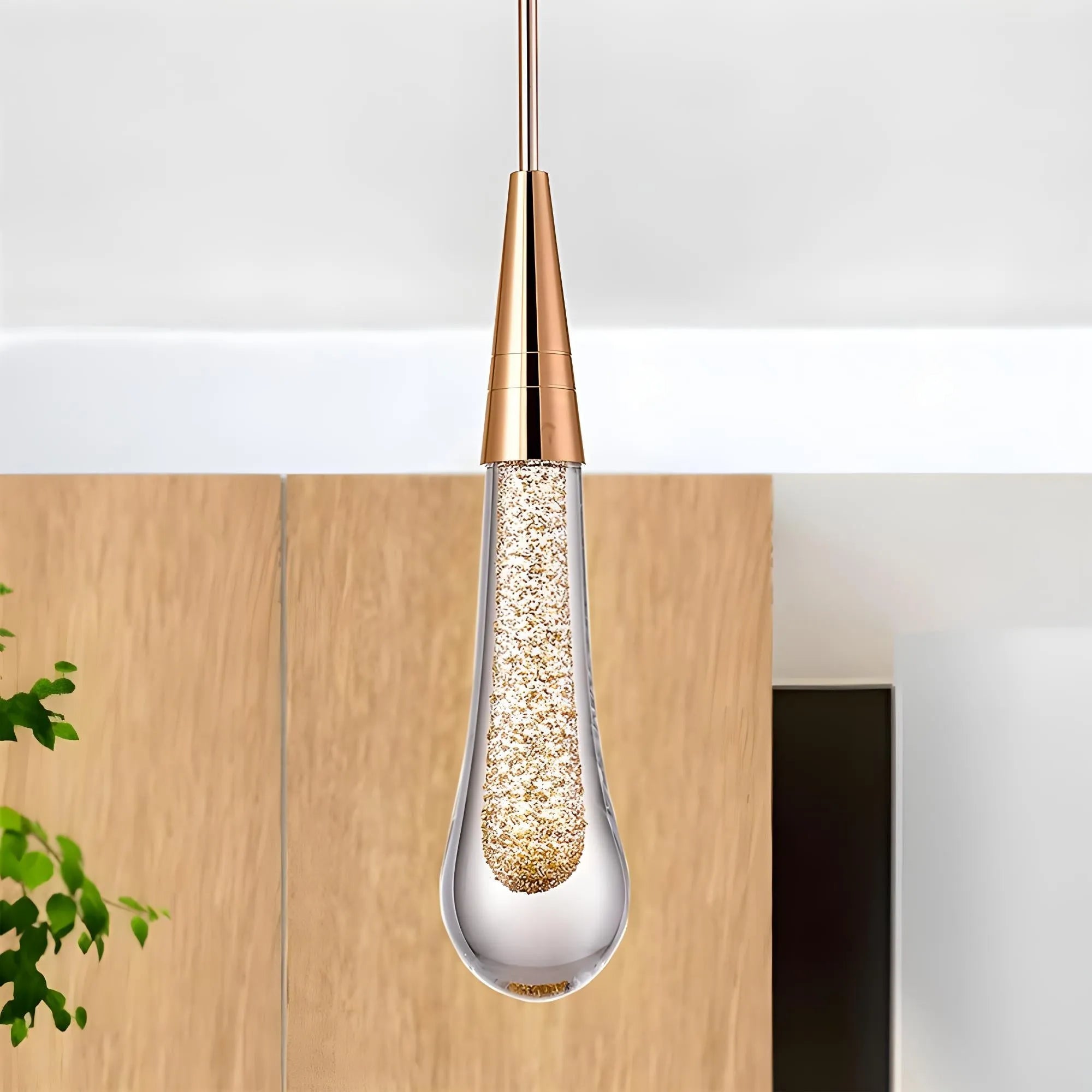Orlith Pendant Light Gold Crystal-Neutral Decor