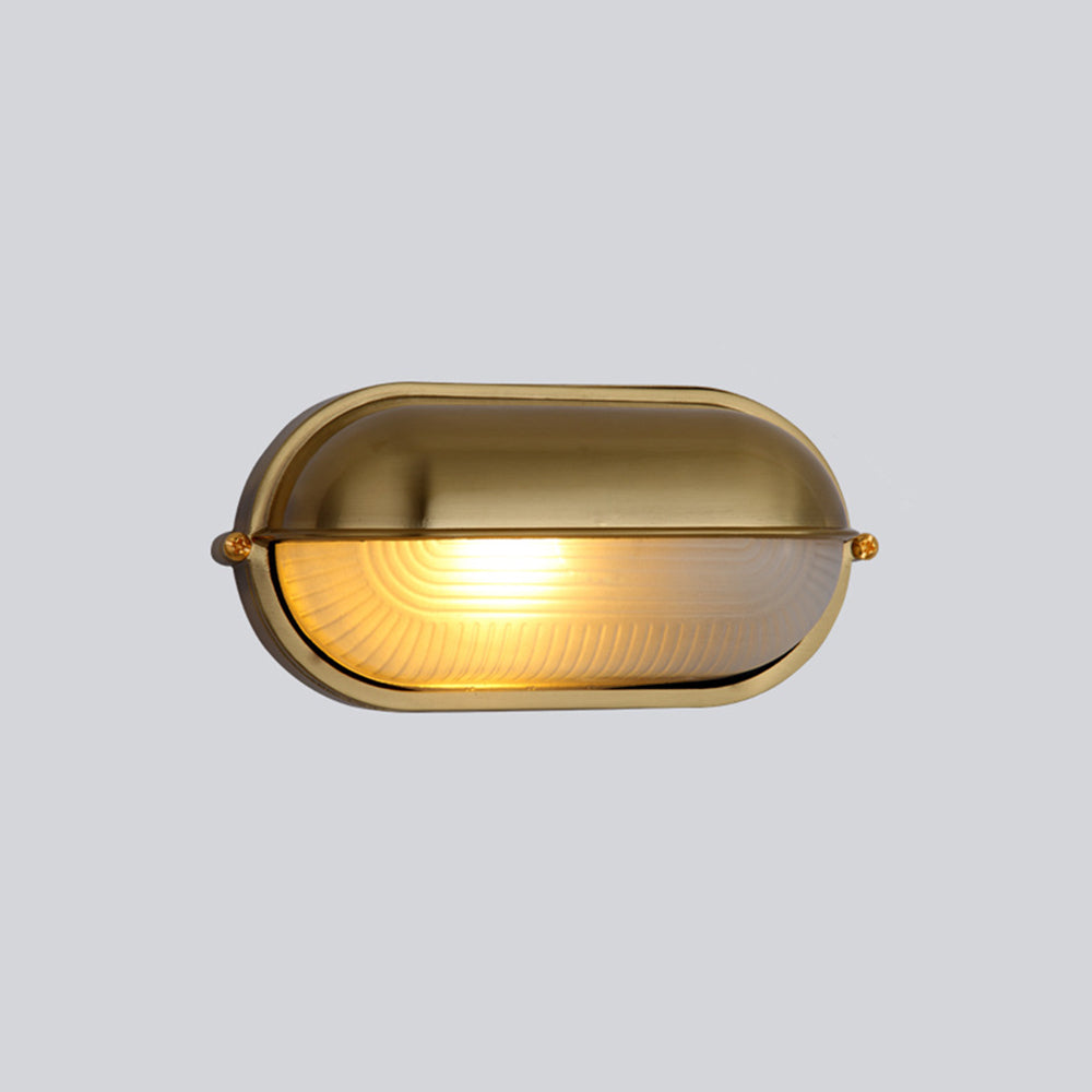 Lovutil Modern Round/Ellipse Outdoor Waterproof Wall Lamp. 2 Colors