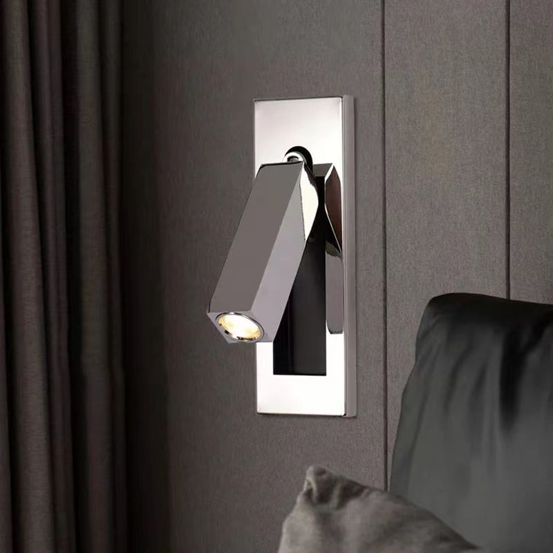 Noriel Wall Lamp Modern Rotatable Bedside Cylindrical-Neutral Decor