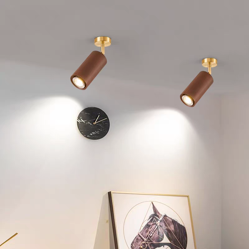 Elvarena Wooden LED Track Light