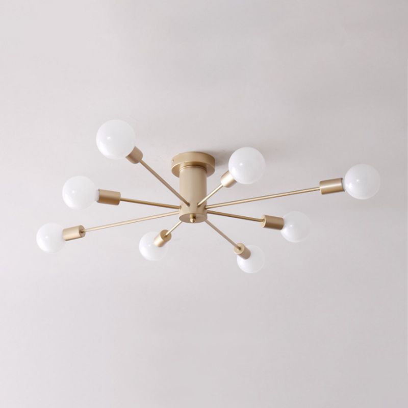 Dosutori Modern Globe Bubble Flush Mount Ceiling Light