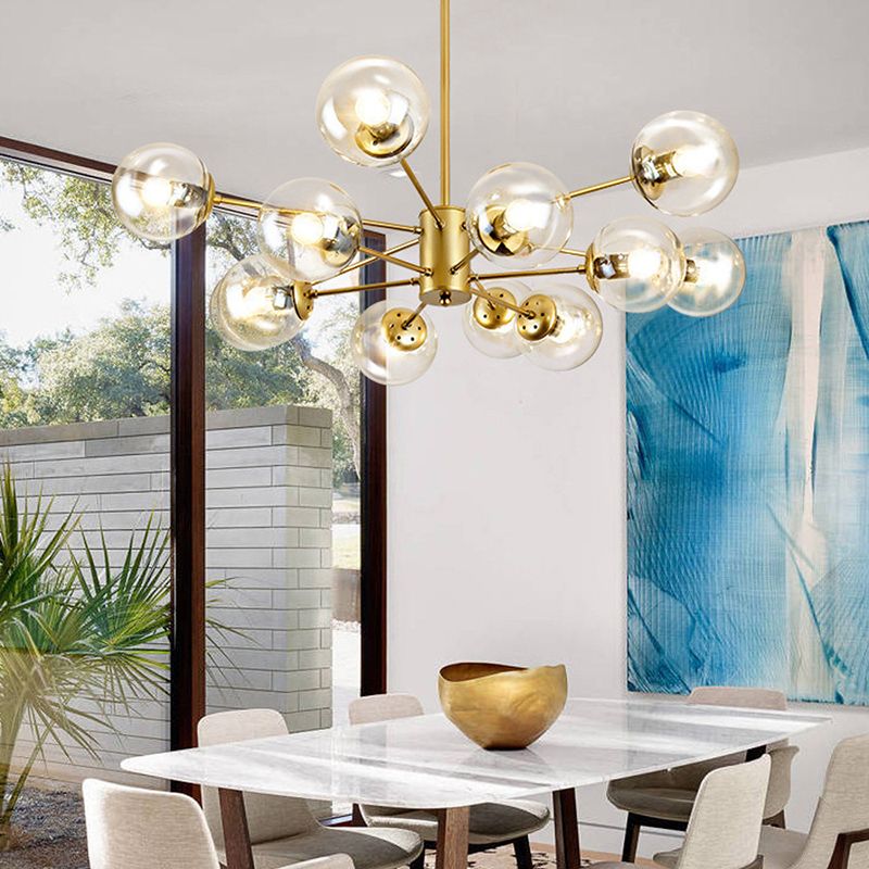 Cipilel Designer Simple Nordic Pendant Light, Black/Gold