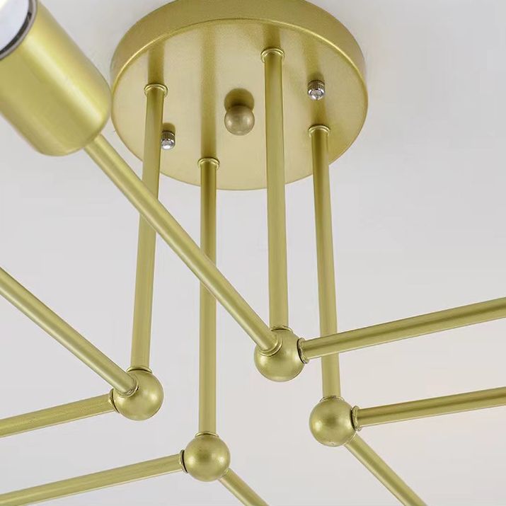 Jadasum Flush Mount Ceiling Light Linear Industrial