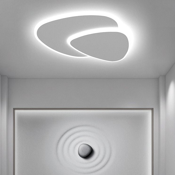 Corvian Ceiling Light White Geometric LED-Neutral Decor