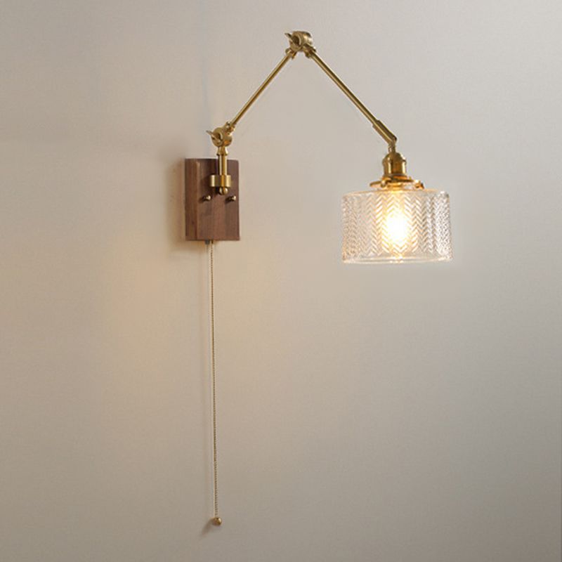 Jolipel Wall Lamp Modern, Folding Adjustable Metal, Study Room