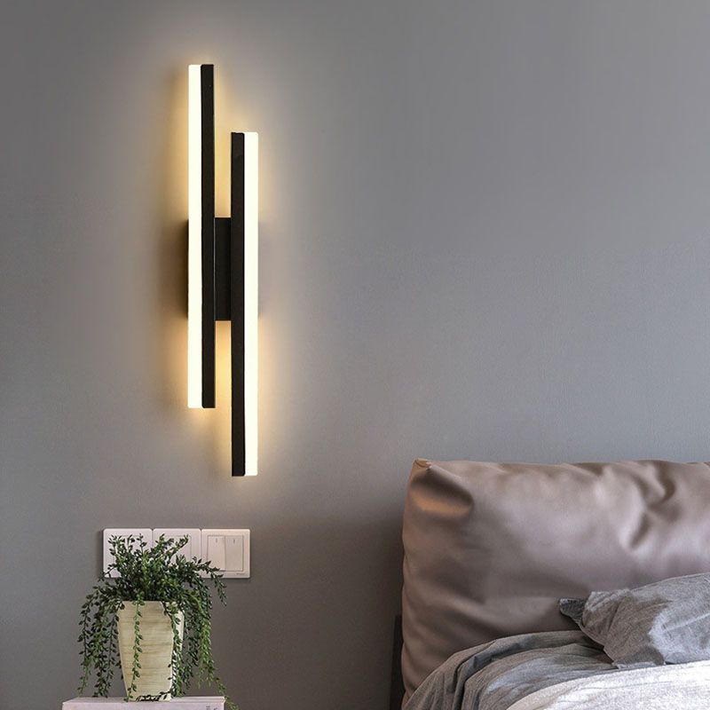 Marien Wall Lamp Minimalist Geometric Black/White-Neutral Decor