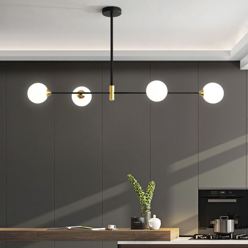 Lakorut Nordic Bubble Metal Pendant Light, Black