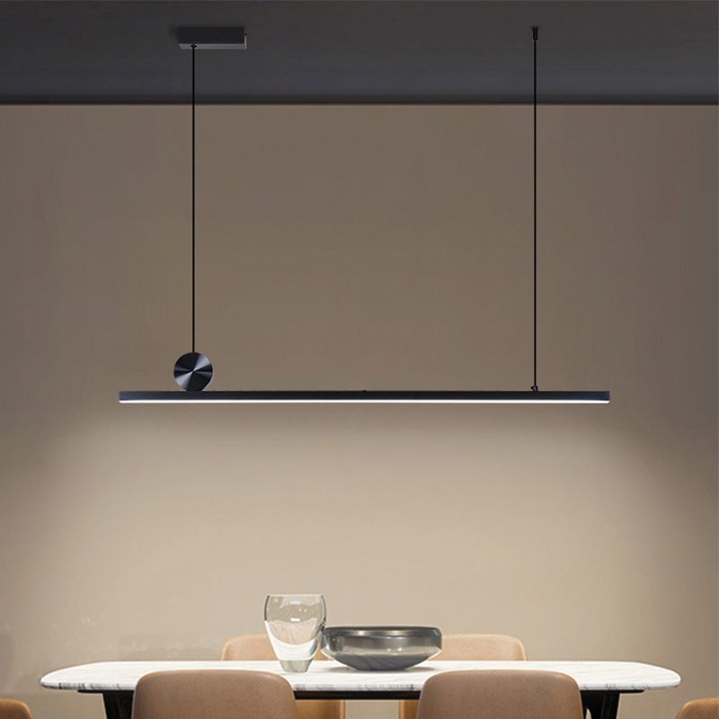 Hedomik Modern Linear Asymmetrical Pendant Light