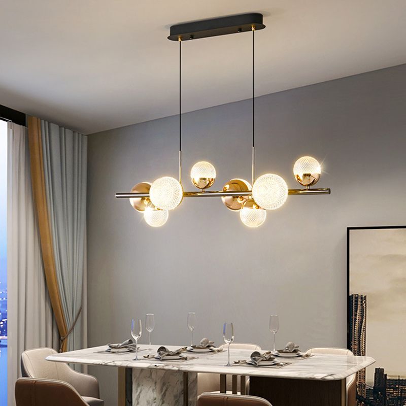 Firebum Glass Modern Bubbles Pendant Light