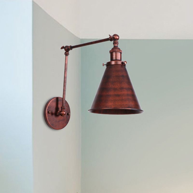 Calven Wall Lamp Vintage Adjustable Living Room-Neutral Decor