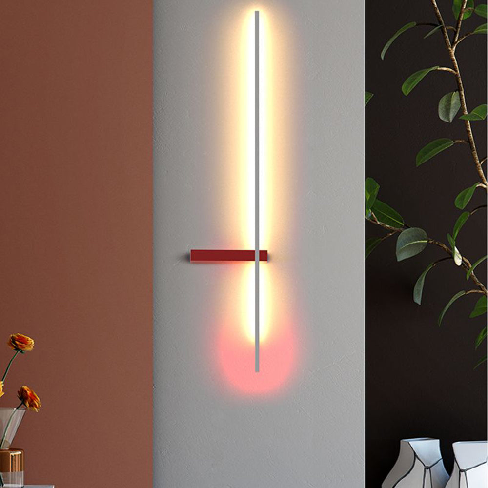 Makevam Minimalist Linear Wall Lamp Multi-Color Linear