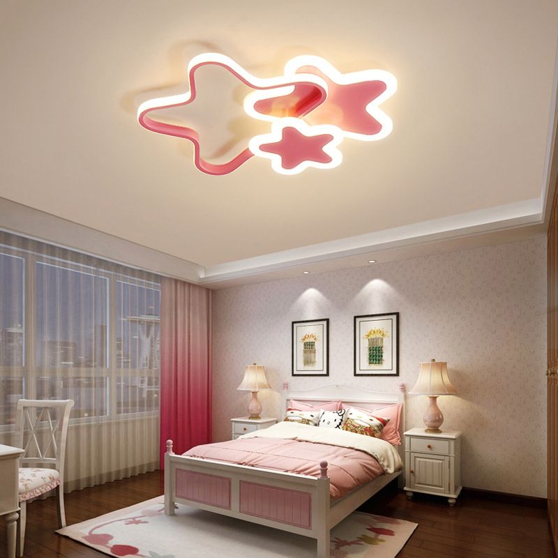 Dapumim LED Star Designer Flush Mount Ceiling Light