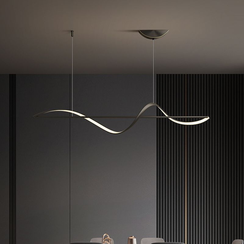 Arelia Pendant Light Wave Minimalist-Neutral Decor