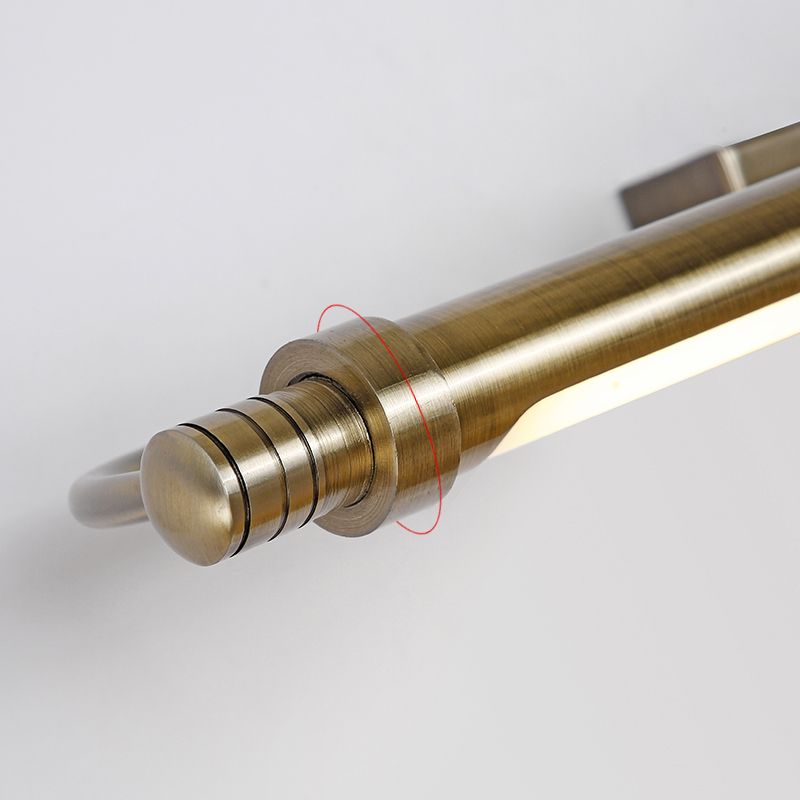 Vimesem Modern Linear Metal Vanity Wall Lamp, Gold