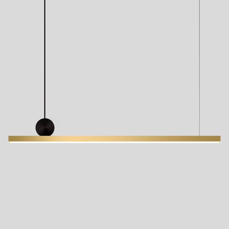 Hedomik Modern Linear Asymmetrical Pendant Light