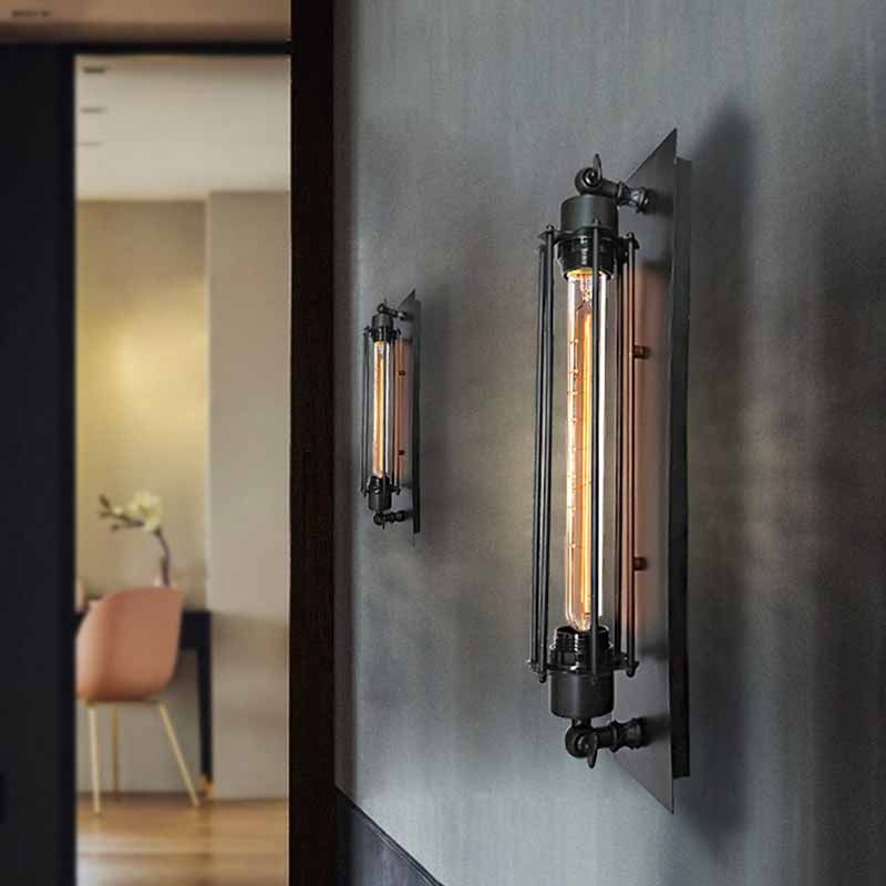 Selvra Wall Lamp Vintage Cylinder-Neutral Decor