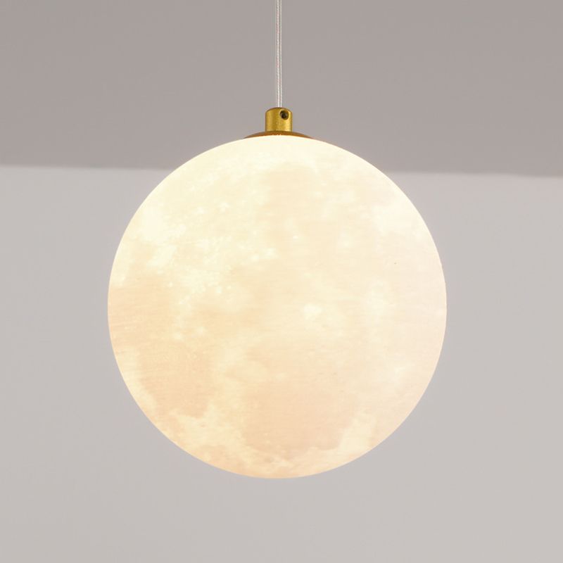 Gokanar Minimalist Wavy Metal Pendant Light, Black/White/Gold