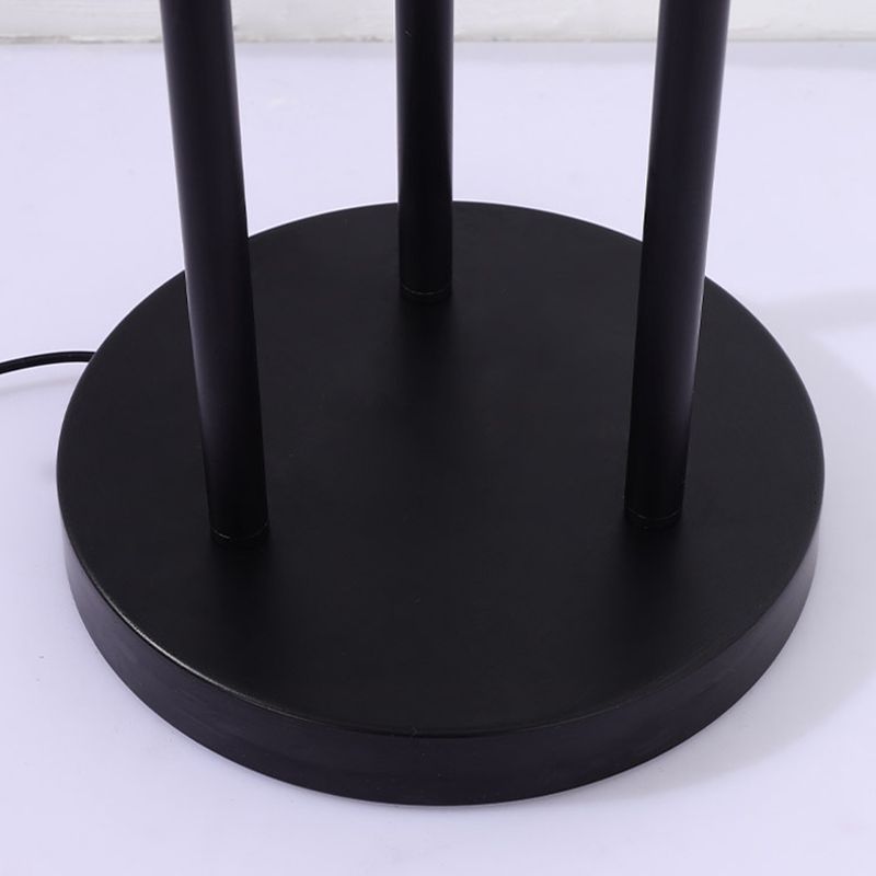 Dabutes Modern 3 head Black Metal Arcylic Floor Lamp